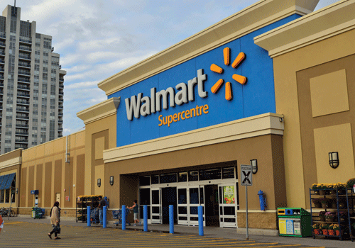 image of Walmart store