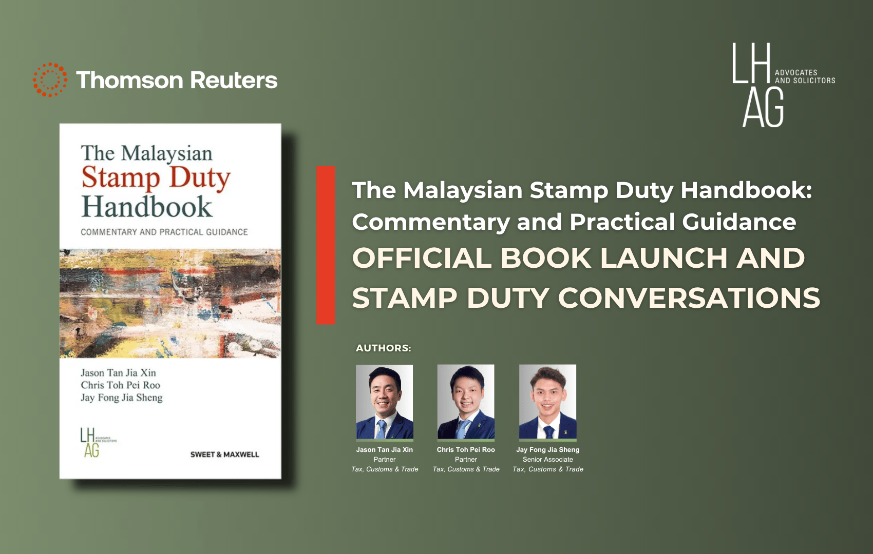 The Malaysian Stamp Duty Handbook: Commentary and Practical Guidance – Official Book Launch and Stamp Duty Conversations