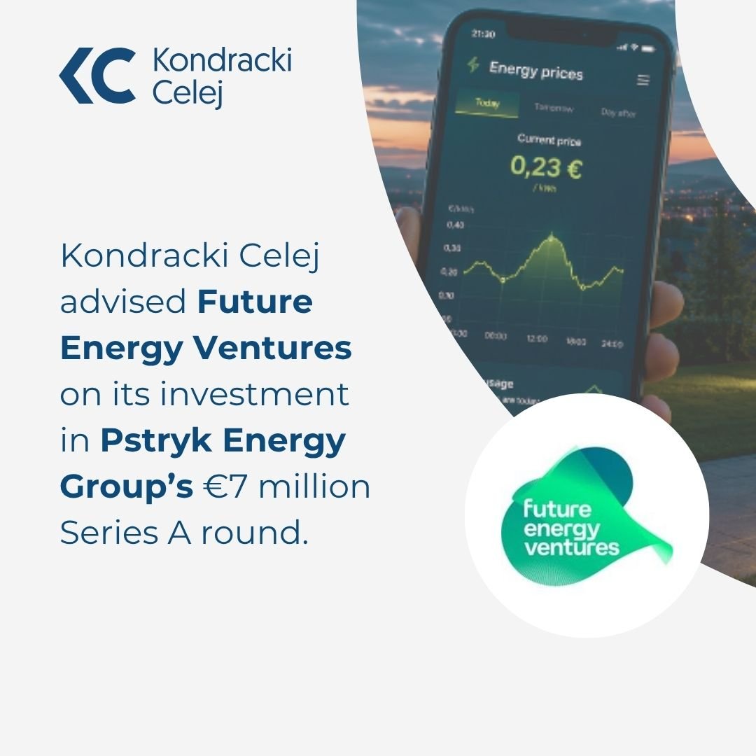 Kondracki Celej advised FEV on its investment in Pstryk