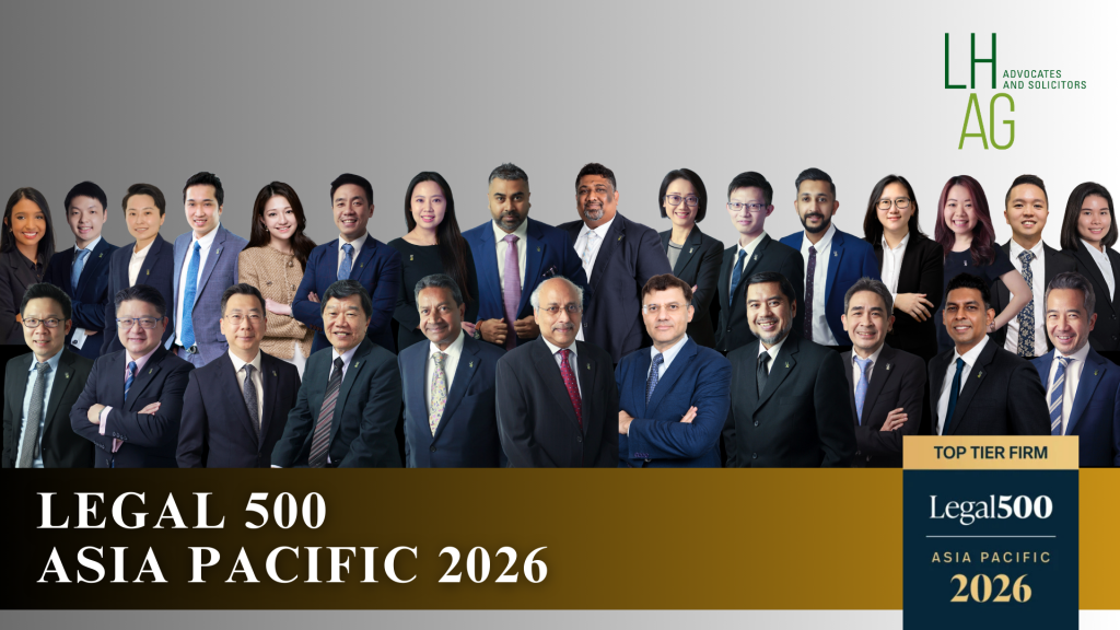 LHAG Maintains Strong Standing in The Legal 500 Asia-Pacific 2026