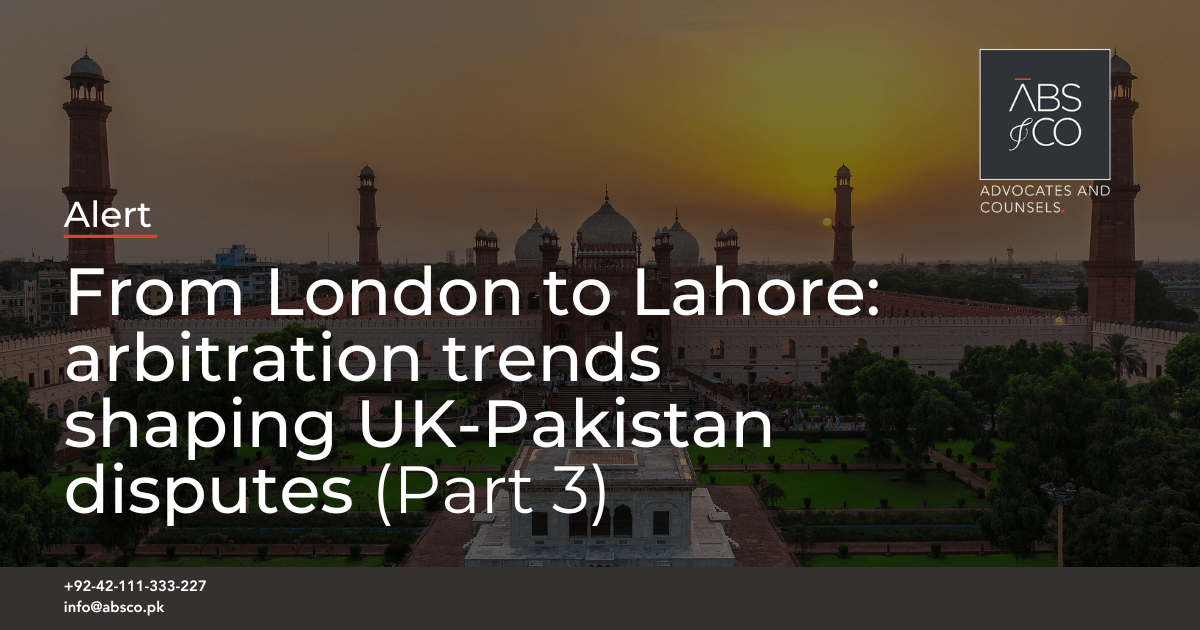 Enforcement of foreign arbitral awards in Pakistan and the public policy exception (Part III of III)