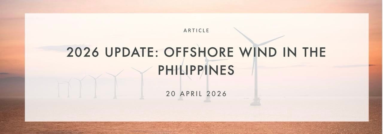 2026 UPDATE: OFFSHORE WIND IN THE PHILIPPINES