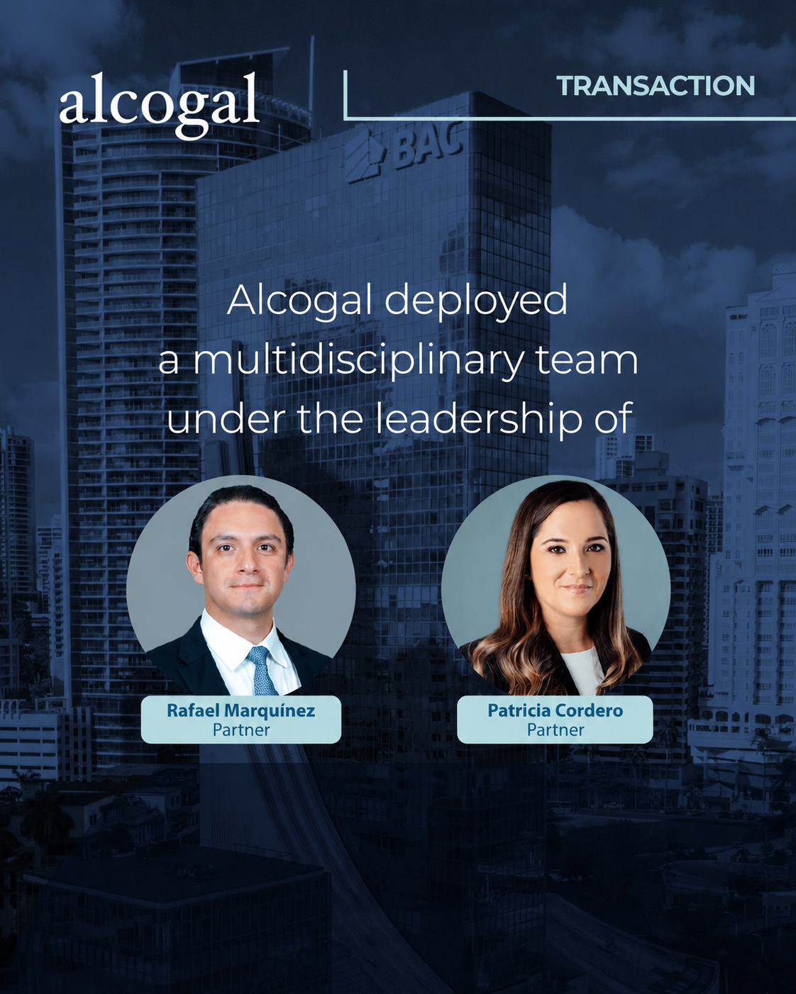 BAC and Multibank Complete Merger by Absorption in Panama