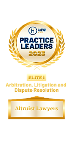Hukumonline Practice Leaders 2023 (Elite I) Arbitration, Litigation, and Dispute Resolution