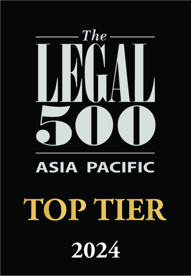 The Legal 500 Asia-Pacific Rankings 2024