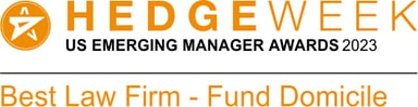 Best Law Firm-Fund Domicile US Emerging Manager Awards- Hedgeweek Awards 2023-Loeb Smith Attorneys