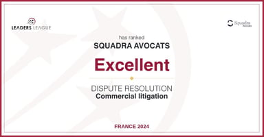 Excellent in Dispute Resolution - Commercial Litigation