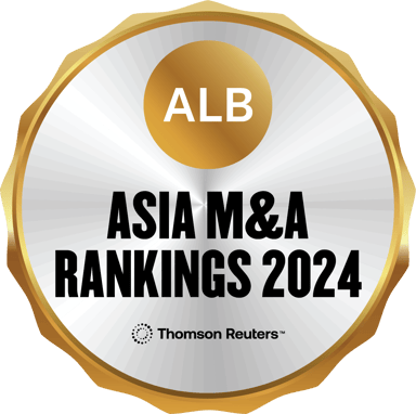 Notable Firms in the ALB Asia M&A Rankings 2024