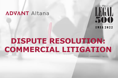 LEGAL 500 EMEA 2022 - Dispute Resolution: Commercial Litigation (Tier 3)