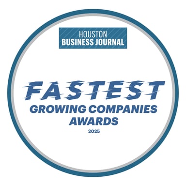 Houston Business Journal Fastest Growing Companies Awards 2025