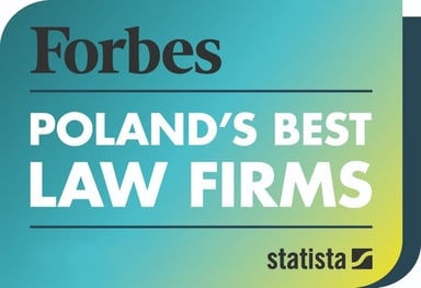 “Poland`s Best Law Firms" by “Forbes”
