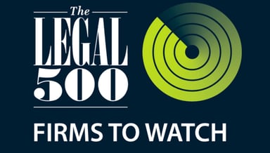 Legal 500 Firm to Watch - Dispute Resolution : Commercial Litigation