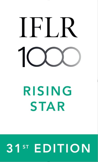 IFLR 1000 Rising Star
