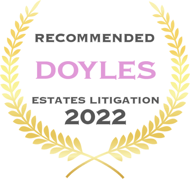 Doyle’s Guide 2022 – Leading Estates, Probate & Succession Litigation Lawyers – Hong Kong (Recommended – Yu Kew Leung)