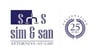 Sim and San logo
