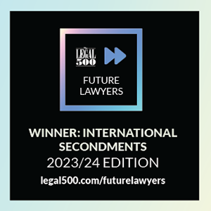 Future Lawyers Winner: International secondments