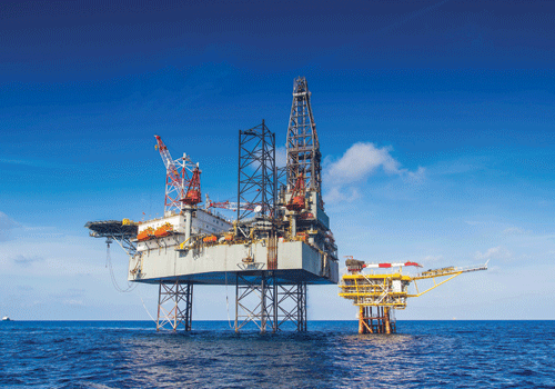 image of oil rig