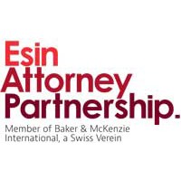 Esin Attorney Partnership,  A member firm of Baker & McKenzie logo