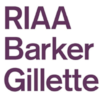 Logo RIAA BARKER GILLETTE