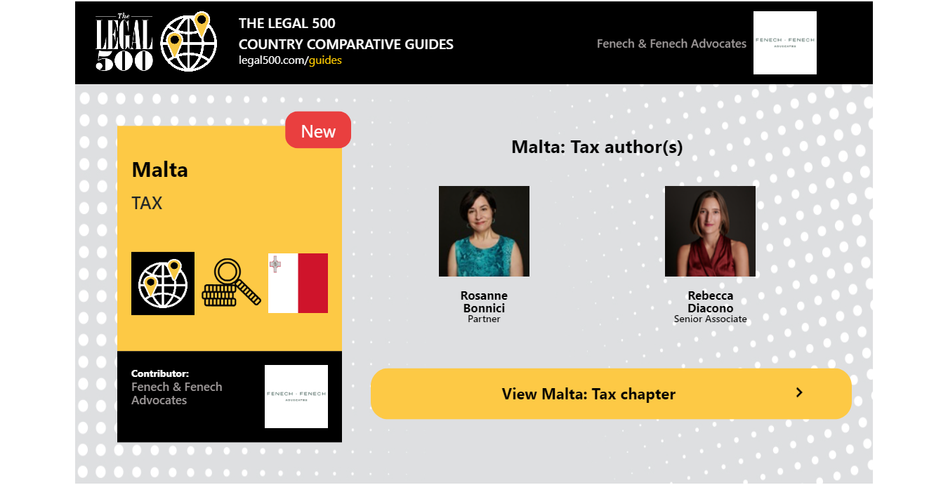 Malta Tax Country Comparative Guides