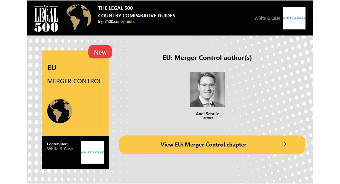 EU Merger Control Country Comparative Guides