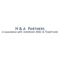 Logo H & A Partners in association with Anderson Mori & Tomotsune