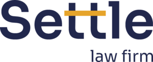 SETTLE law firm company logo