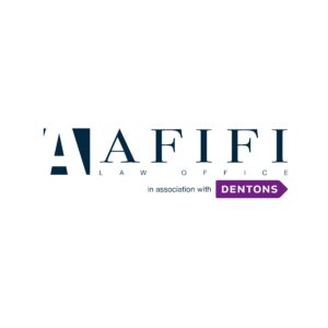 Afifi Law Office in association with Dentons company logo