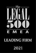 SDM Partners Law Firm is recommended by Legal 500 EMEA 2021
