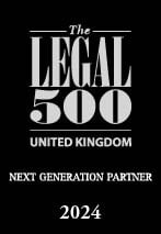 Legal 500Next Generation Partner award logo