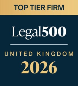 Legal 500Top Tier Firm award logo