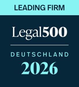 Legal 500 Deutschland 2026 Leading Firm