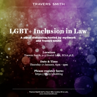 Travers Smith LGBT+ Inclusion in Law Event - 17 January